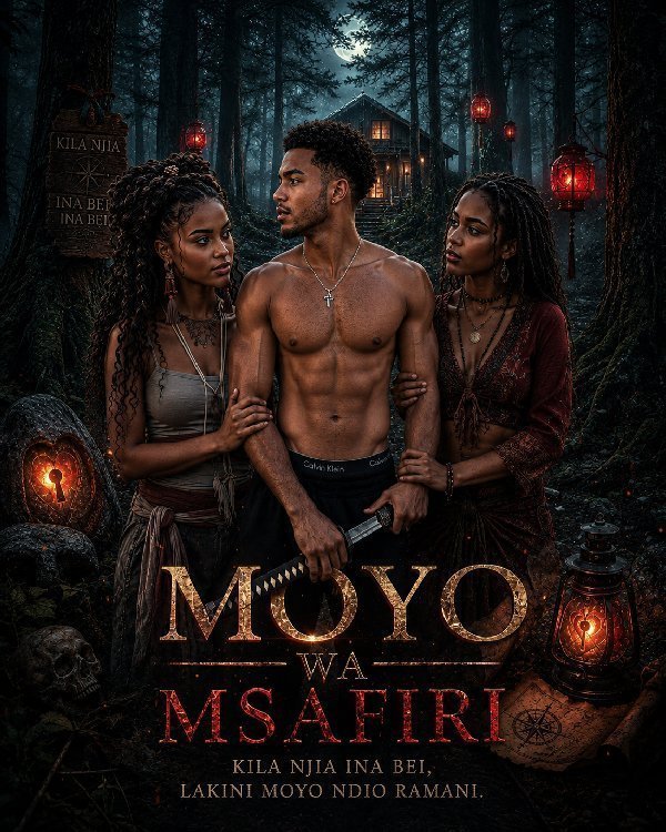 MOYO WA MSAFIRI — jalada la riwaya