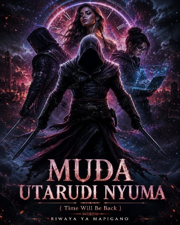 MUDA UTARUDI NYUMA - TIME WILL BE BACK — jalada la riwaya